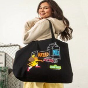 2 x Retro Kid - Sesame Street I Redmember Tote - Black